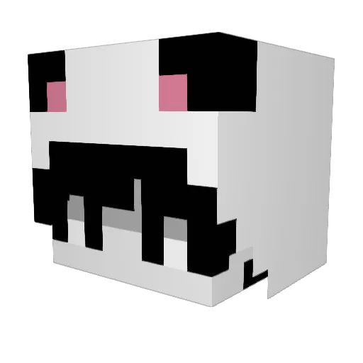 BestCaoBi Minecraft avatar head, 3D render