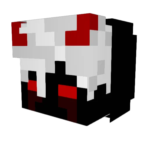 BestRxsx Minecraft avatar head, 3D render