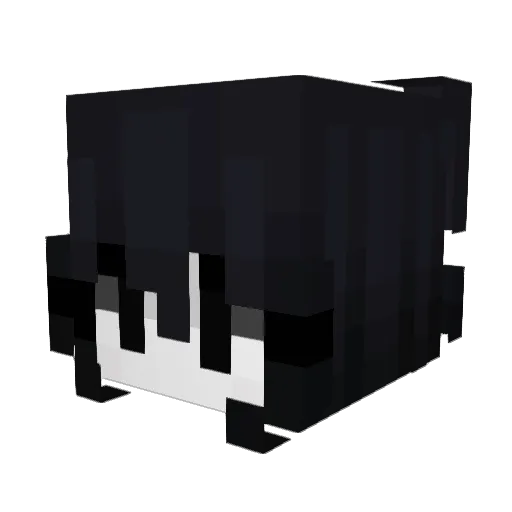 Best_Creeper Minecraft avatar head, 3D render