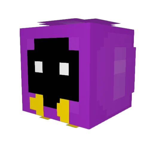 Best_Durian Minecraft avatar head, 3D render