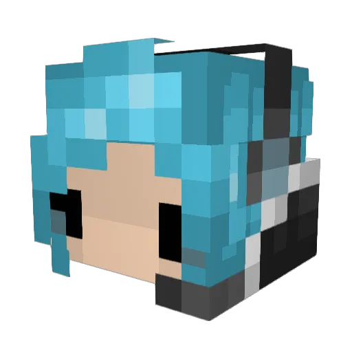 Best_noob_HK Minecraft avatar head, 3D render