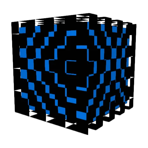 Bestbarry Minecraft avatar head, 3D render