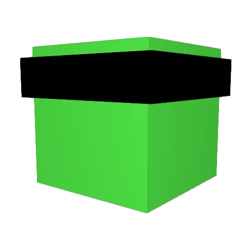 Bestnameidea Minecraft avatar head, 3D render