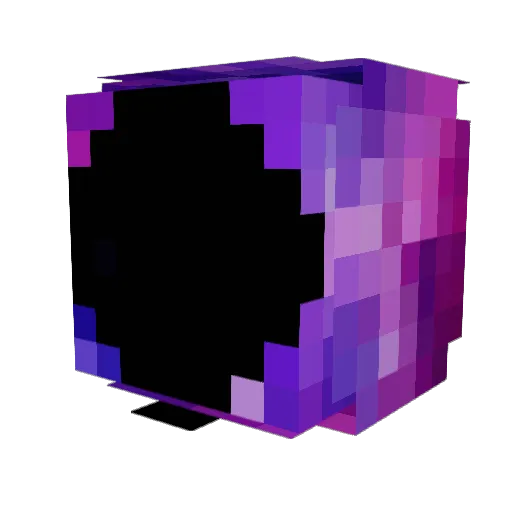Beta2209 Minecraft avatar head, 3D render