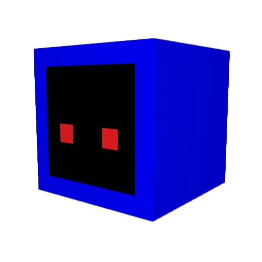 BetaHammer Minecraft avatar head, 3D render