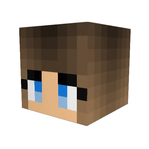 BethanyRose Minecraft avatar head, 3D render