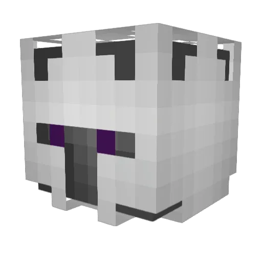 BetoTotec Minecraft avatar head, 3D render