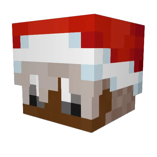 Beton2012 Minecraft avatar head, 3D render