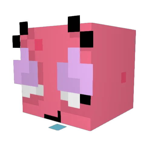 Betonyarak20 Minecraft avatar head, 3D render