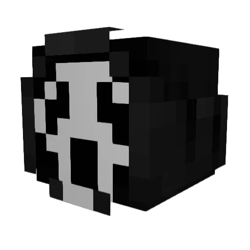 BetterCallJuli Minecraft avatar head, 3D render