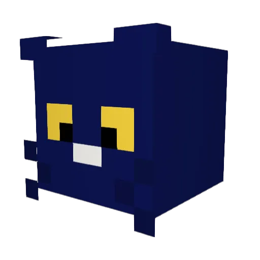 BetterCallTito Minecraft avatar head, 3D render