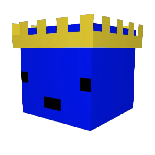 Better_thanU Minecraft avatar head, 3D render