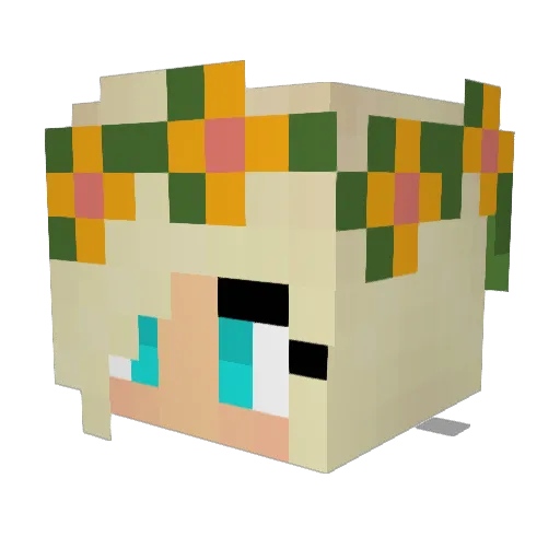 Betterthanu99 Minecraft avatar head, 3D render