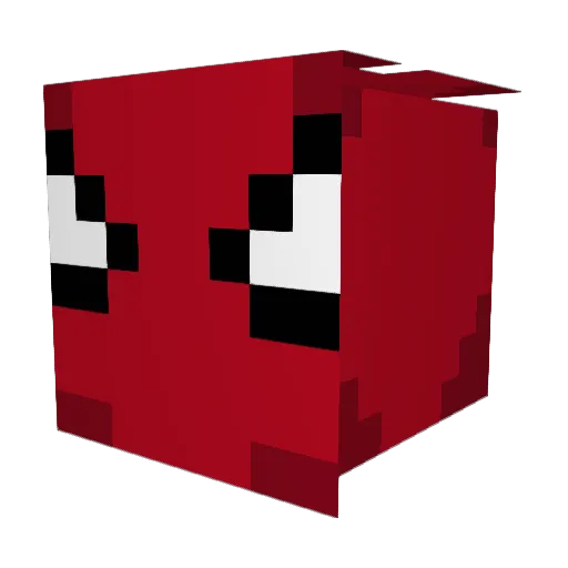 Bettsyboi26 Minecraft avatar head, 3D render
