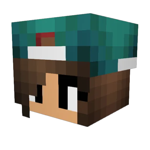 BettyCrockerisOP Minecraft avatar head, 3D render