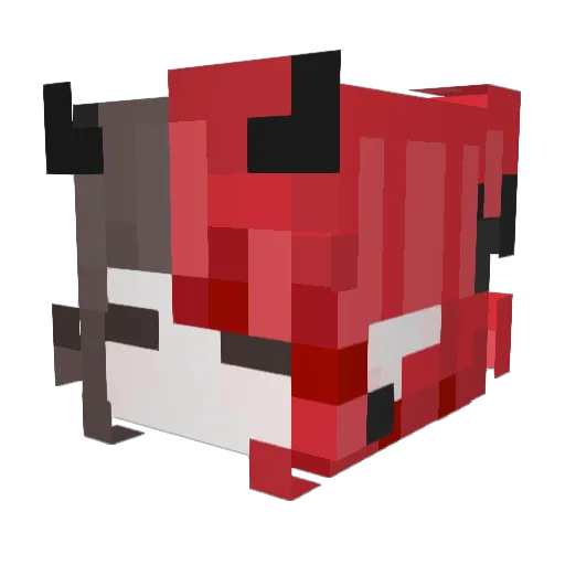BettyPR Minecraft avatar head, 3D render