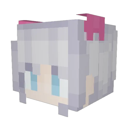 Betway Minecraft avatar head, 3D render