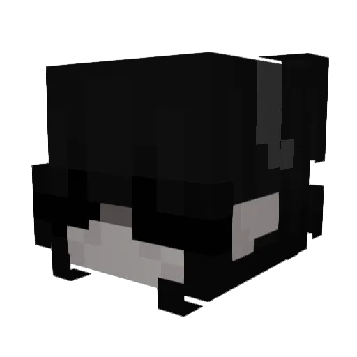 Betz24 Minecraft avatar head, 3D render