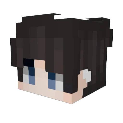 Betzejunge85 Minecraft avatar head, 3D render