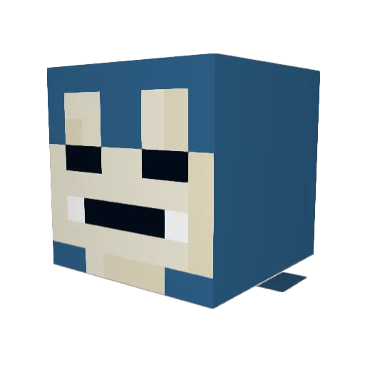 Beutolomaus1997 Minecraft avatar head, 3D render