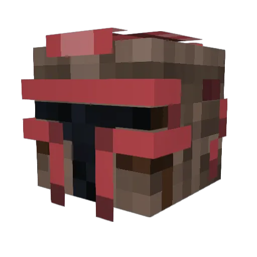 Bewitch_Me Minecraft avatar head, 3D render