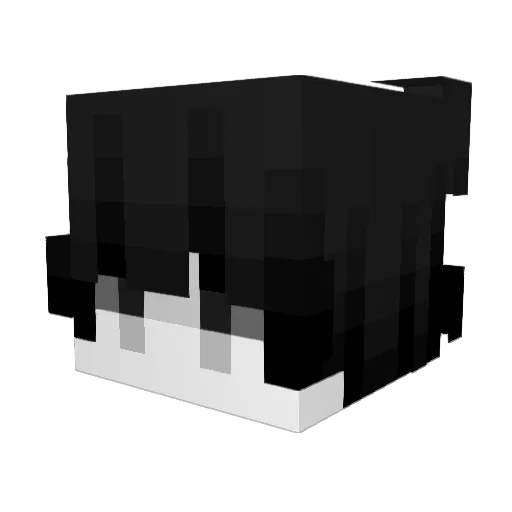 Bewly Minecraft avatar head, 3D render