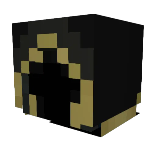 BexTings Minecraft avatar head, 3D render