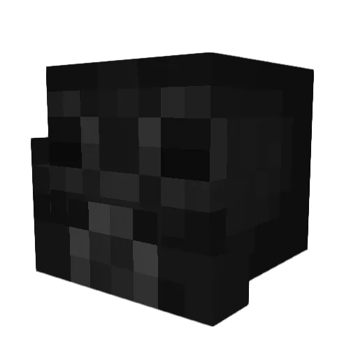 Bexhet Minecraft avatar head, 3D render