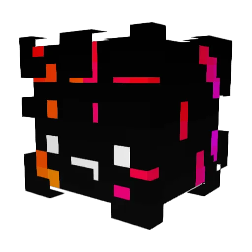 Bexp50 Minecraft avatar head, 3D render