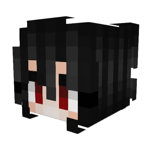 BeyonderTier Minecraft avatar head, 3D render