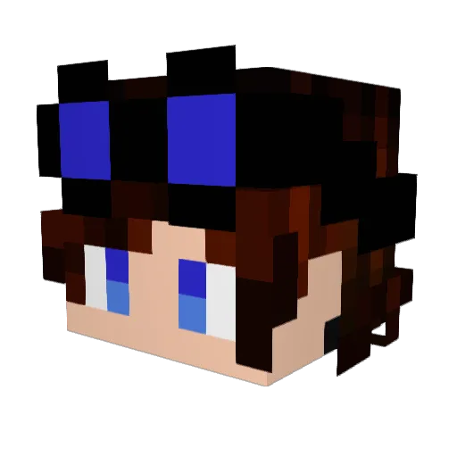 Beyonds_Playz Minecraft avatar head, 3D render