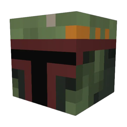 Bezh1g Minecraft avatar head, 3D render