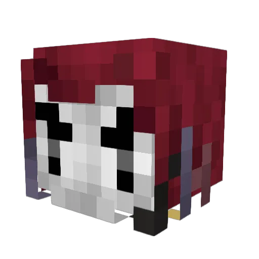 BforBakers Minecraft avatar head, 3D render