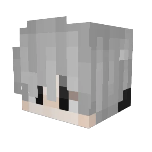 Bgames47 Minecraft avatar head, 3D render