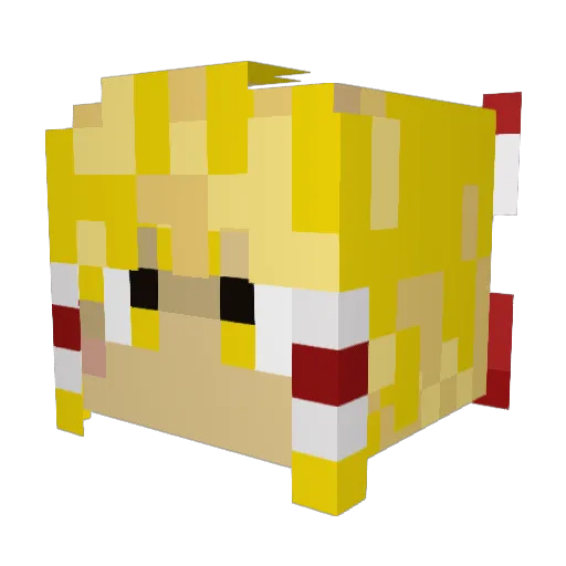 Bgrmystr2 Minecraft avatar head, 3D render