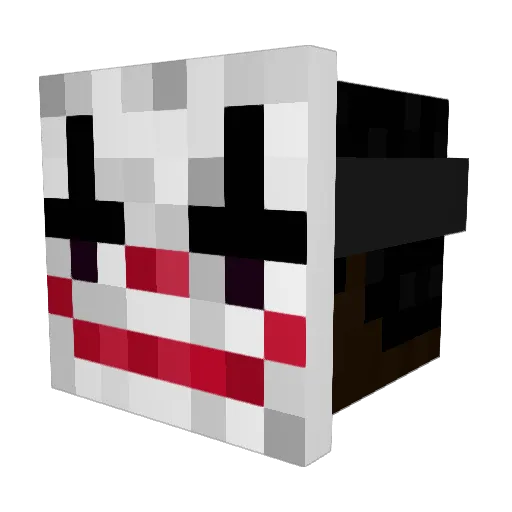 BiGr3dBoY Minecraft avatar head, 3D render