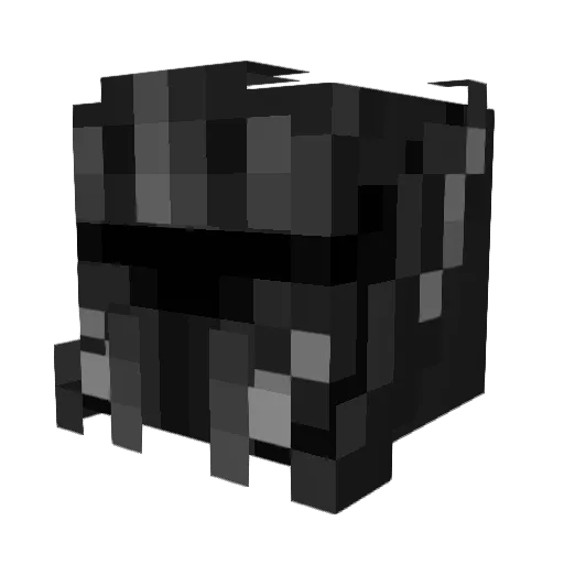BiHT4 Minecraft avatar head, 3D render
