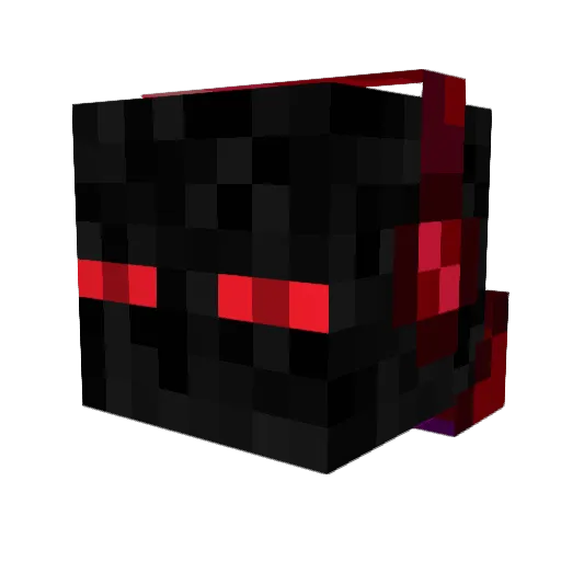 BiShop_666 Minecraft avatar head, 3D render