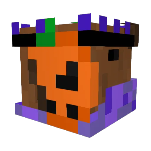 BiasRex Minecraft avatar head, 3D render