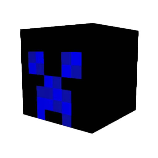 Bibbi5098 Minecraft avatar head, 3D render