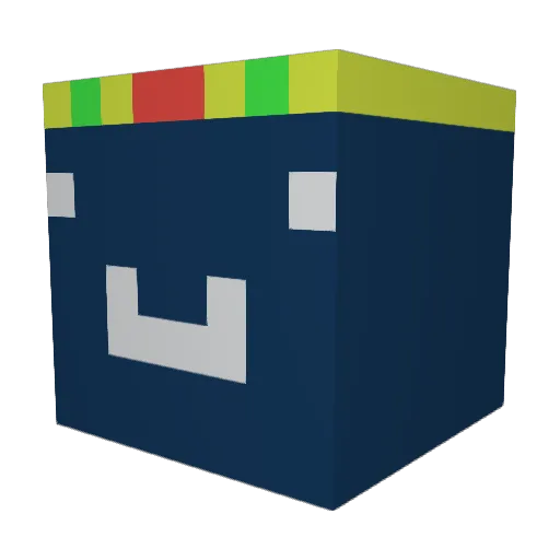 Bibbles2014 Minecraft avatar head, 3D render