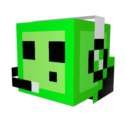 BicBoy17 Minecraft avatar head, 3D render