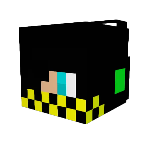 BielOliver Minecraft avatar head, 3D render