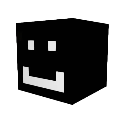 Bierce_ Minecraft avatar head, 3D render