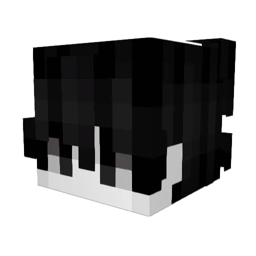 Big2C Minecraft avatar head, 3D render