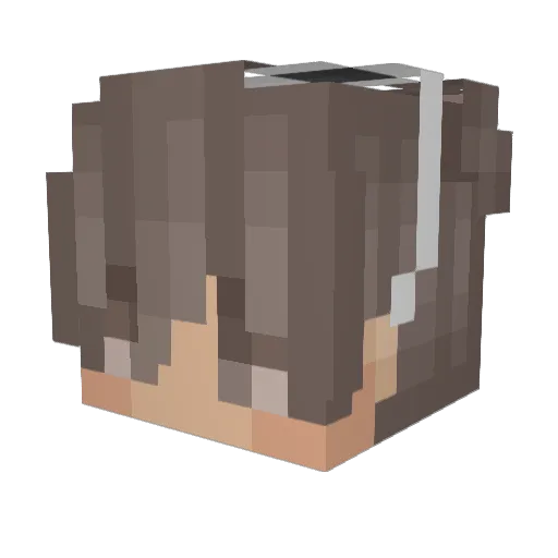 BigAl888 Minecraft avatar head, 3D render