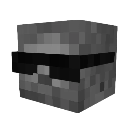 BigB00o0tyJamal Minecraft avatar head, 3D render