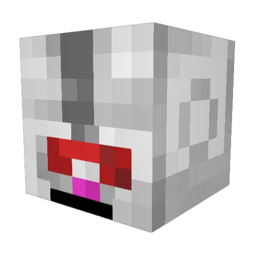 BigBadSusan Minecraft avatar head, 3D render