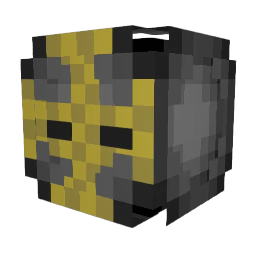 BigBaller24 Minecraft avatar head, 3D render