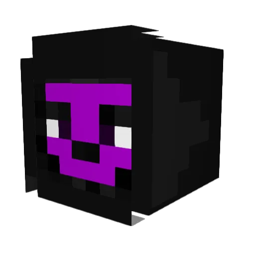 BigBallzy Minecraft avatar head, 3D render